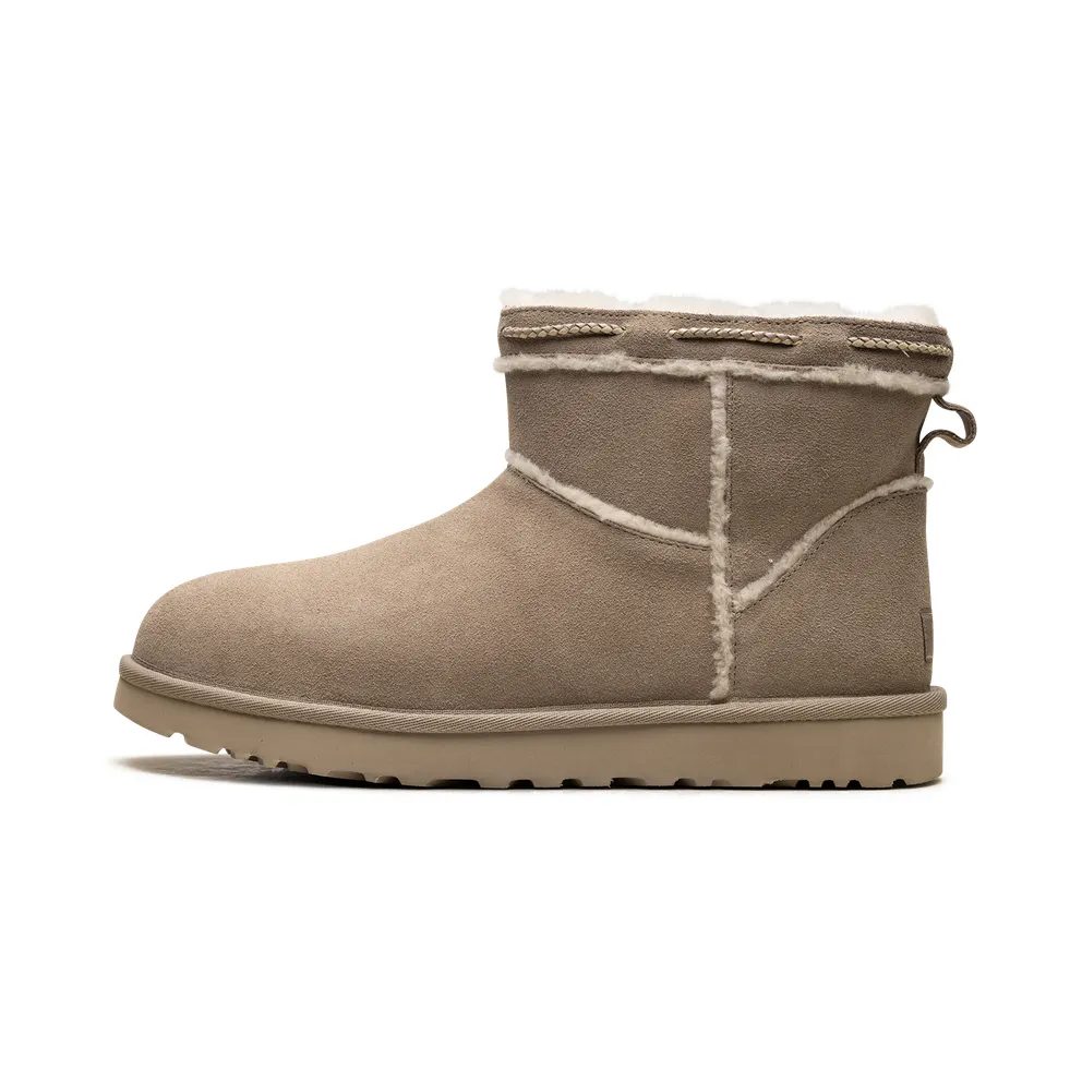 Ugg Classic Mini Shearling Braid “Dune” (1166751-DUNE)