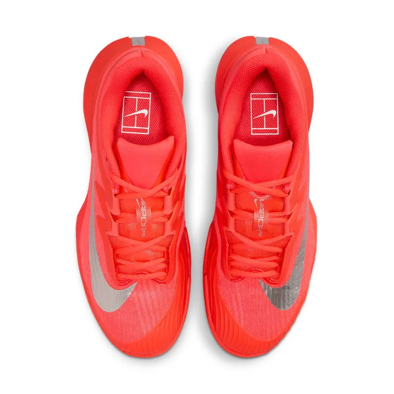 Nike Court Air Zoom Vapor Pro 3 Premium Clay Bright Crimson Metallic Silver (HQ6033-600)