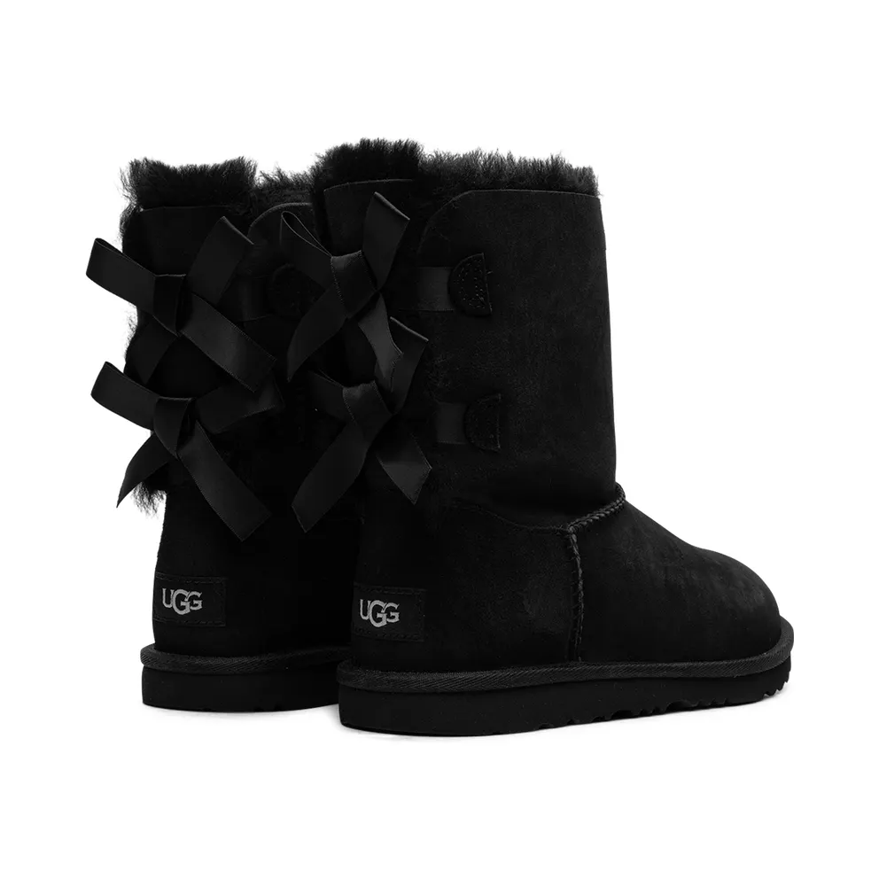 Ugg Bailey Bow 2 Boot GS “Black” (1017394K-BLK)