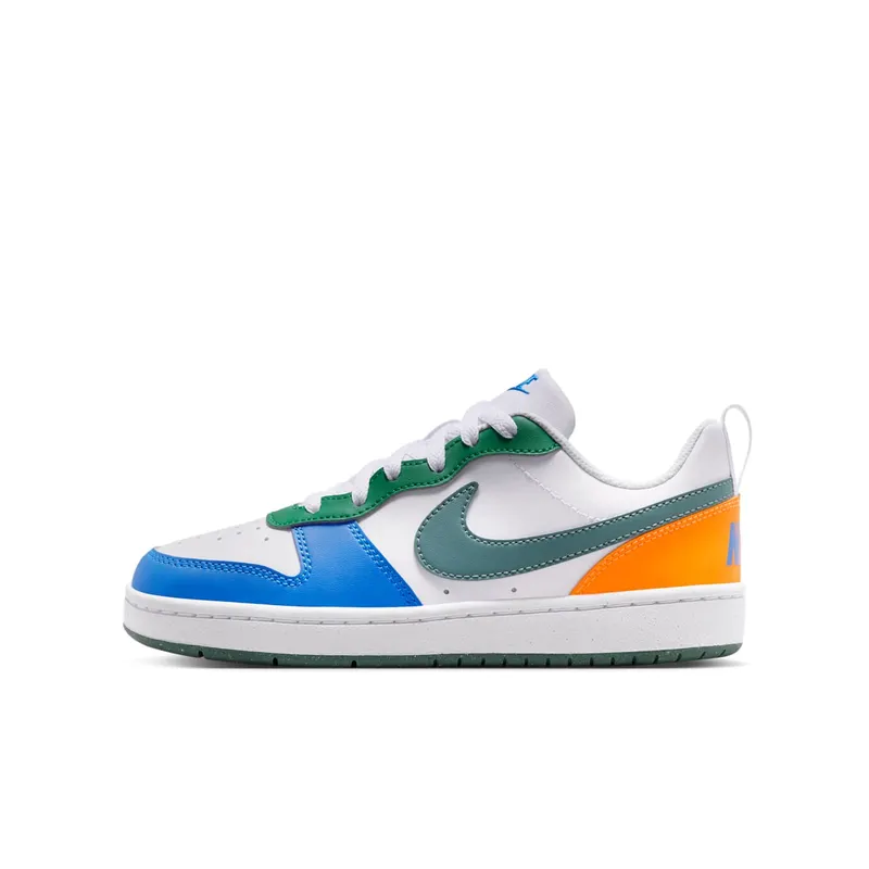 Nike Court Borough Low Recraft White Malachite Blue Crystal Mineral Slate (DV5456-140)