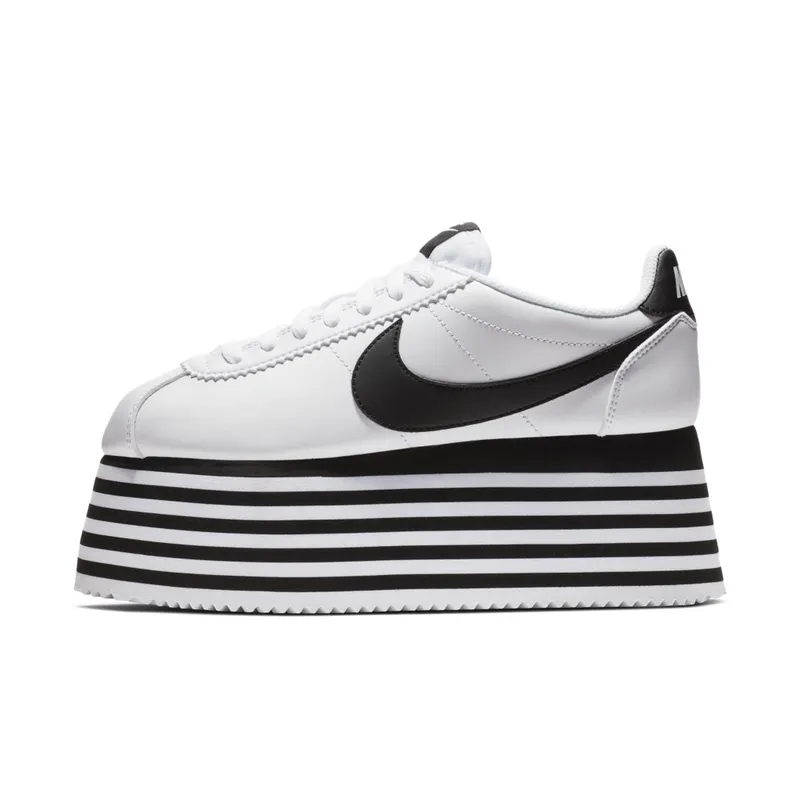 Nike Cortez Platform Comme des Garcons White Black (W) White/Black (BV0070-100)