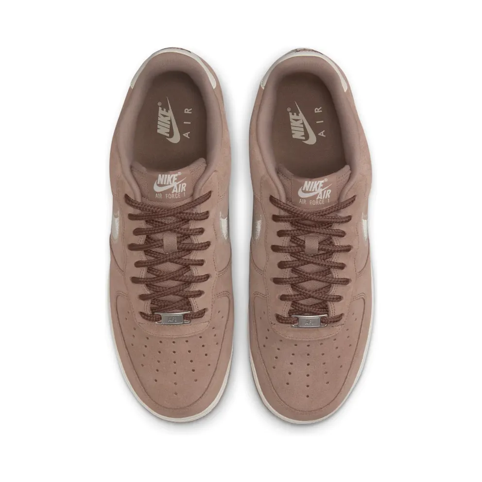 Nike Air Force 1 Low ’07 LV8 “Mink Brown Embroidered Swoosh” (HJ4465-200)