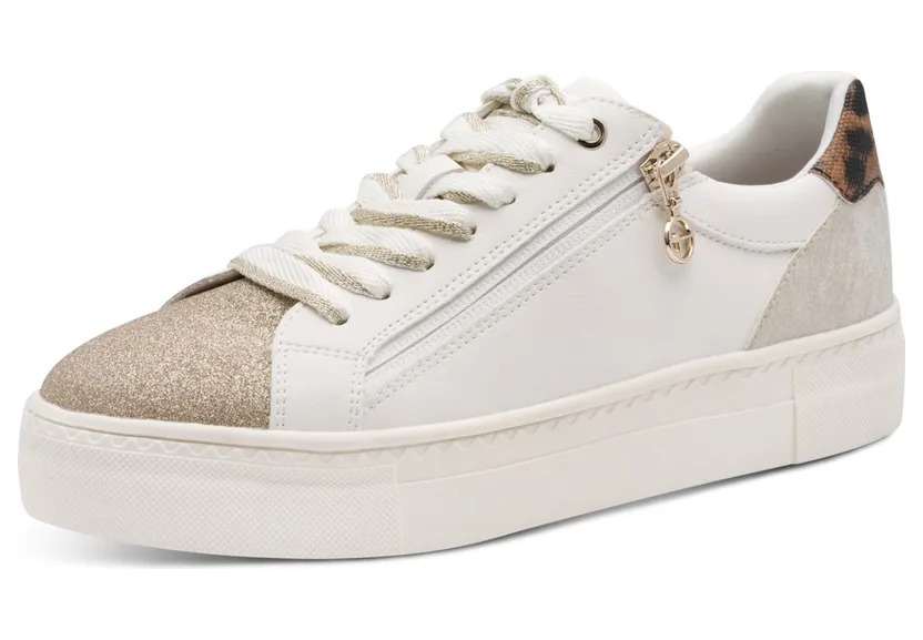Tamaris sneaker Lichtbruin / Grijs / Wit (23313197)