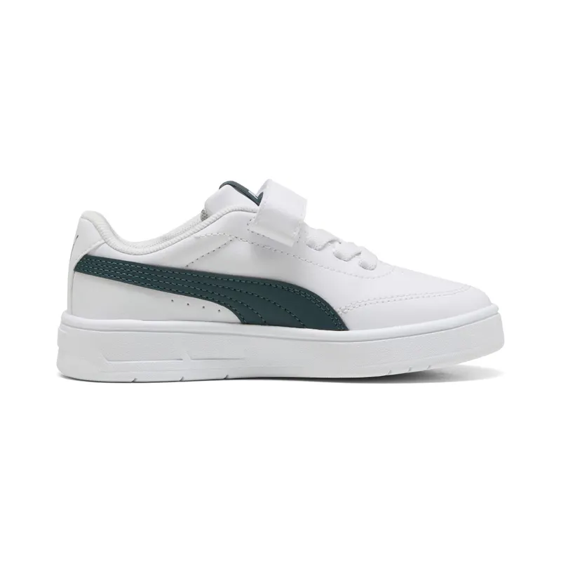 Puma Court Classic Clean “Puma White / Green Terrain” (403751_04)