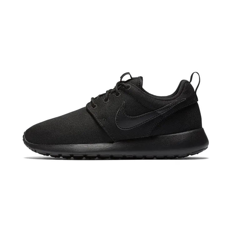 Nike Roshe One Triple Black (GS) “Black” (599728-031)