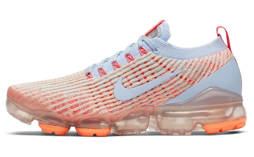 Nike Air VaporMax Flyknit 3 ‘Blue Orange’ Hydrogen Blue/Orange Pulse/Red Orbit/Hydrogen Blue (AJ6910-400)