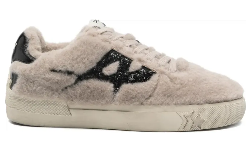 Ash ‘Malibu’ Sneakers – Nude (MALIBUFUR)
