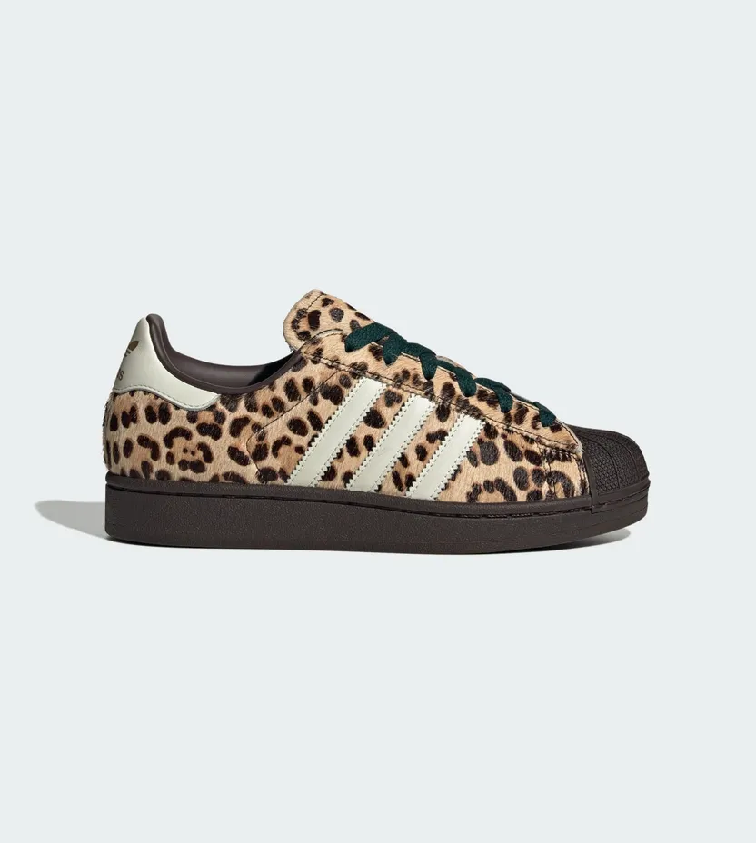 Adidas Superstar II Dark Brown / Ivory / Gold Metallic (KI4203)