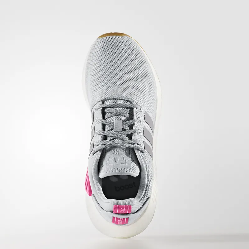 adidas NMD R2 Grey Shock Pink (W) Grey/Grey/Shock Pink (BY9317)