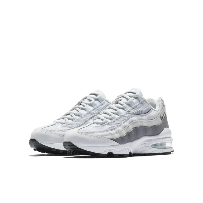 Nike Air Max 95 Pure Platinum Gunsmoke (GS) Pure Platinum/Gunsmoke-Light Bone (905348-011)