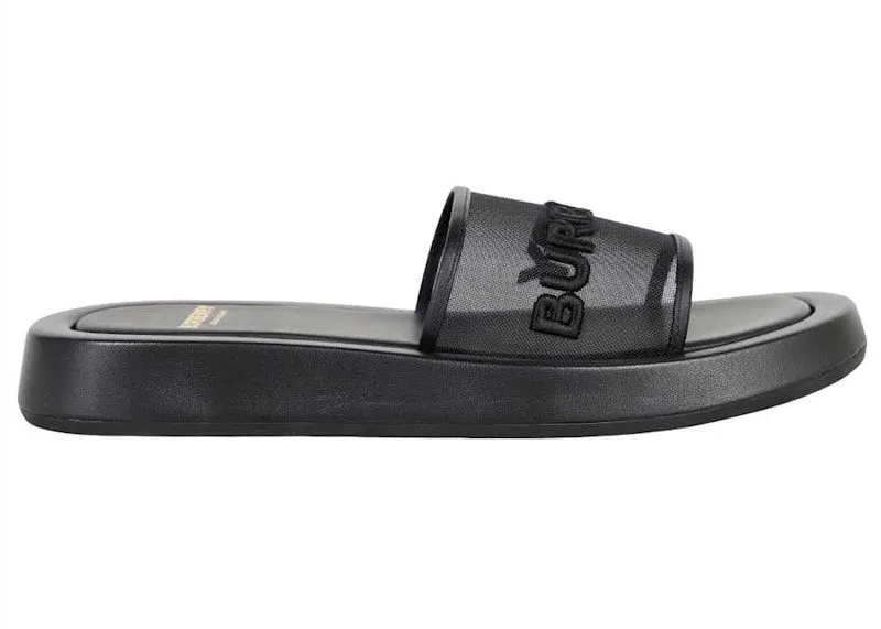 Burberry Embroidered Logo Slide Black (8039250)