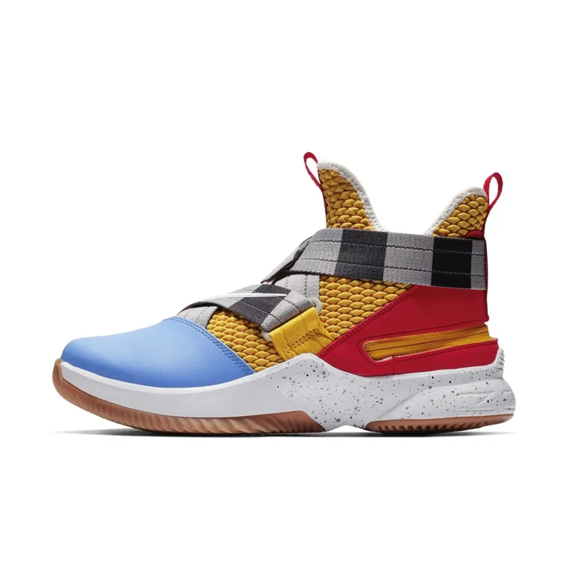 Nike LeBron Soldier 12 Flyease Arthur University Gold/University Red-University Blue-White (AV3812-700)