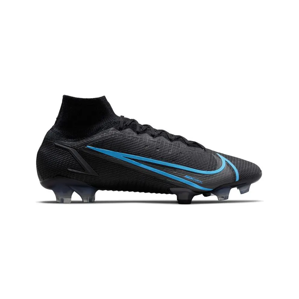 Nike Mercurial Superfly 8 Elite FG Black Light Blue (CV0958-004)