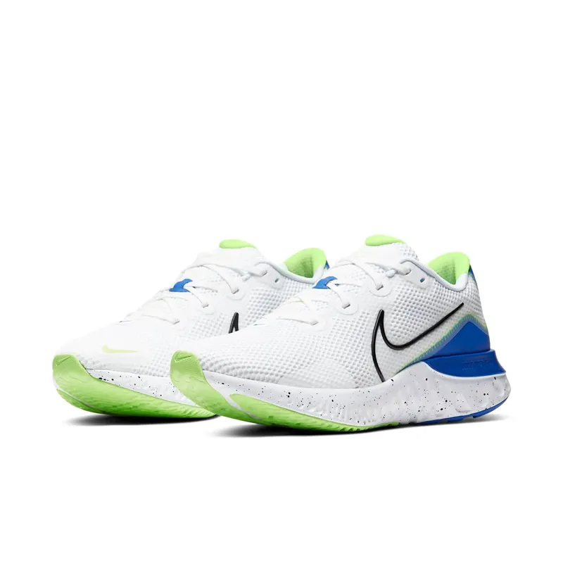 Nike Renew Run White Racer Blue White/Racer Blue/Ghost Green (CW5844-100)