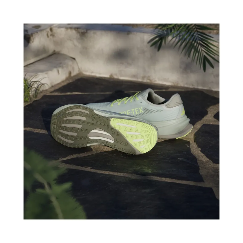 Adidas Supernova Rise GTX Running Shoes Wonder Silver / Silver Metallic / Olive Strata (JQ5485)