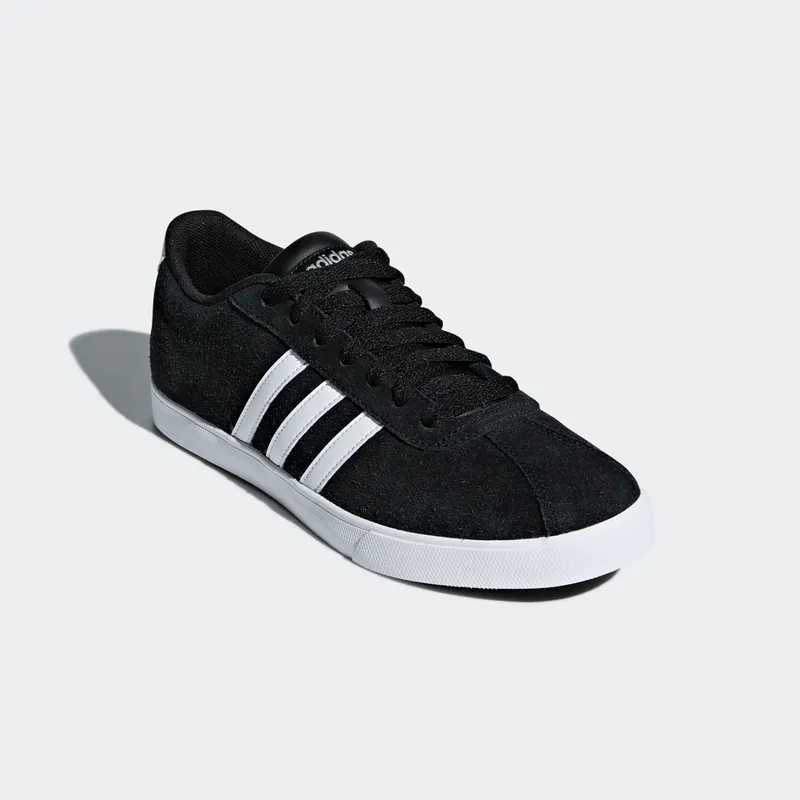 Adidas Courtset Core Black / Cloud White / Matte Silver (B44619)