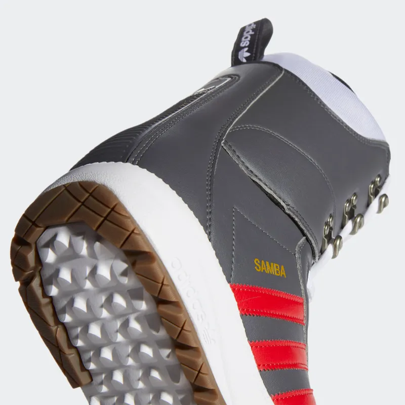 Adidas Samba ADV Boots Grey Five / Scarlet / Gold Metallic (EG9387)