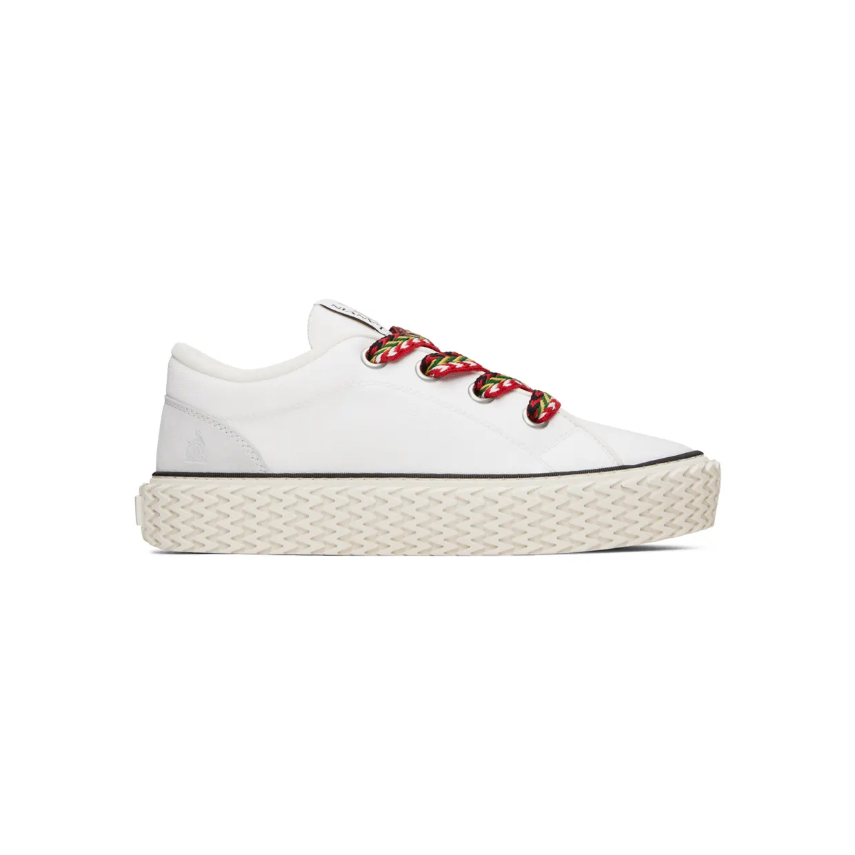 Lanvin White Curbies Sneakers (FM-SKIK01-CANV-E22)