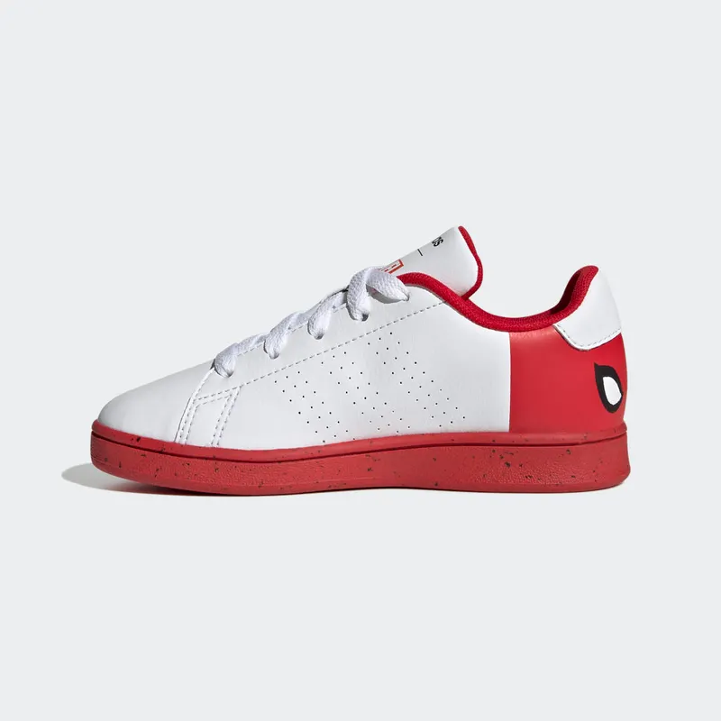 Adidas adidas x Marvel Advantage Spider-Man Lace Cloud White / Cloud White / Better Scarlet (HQ8838)
