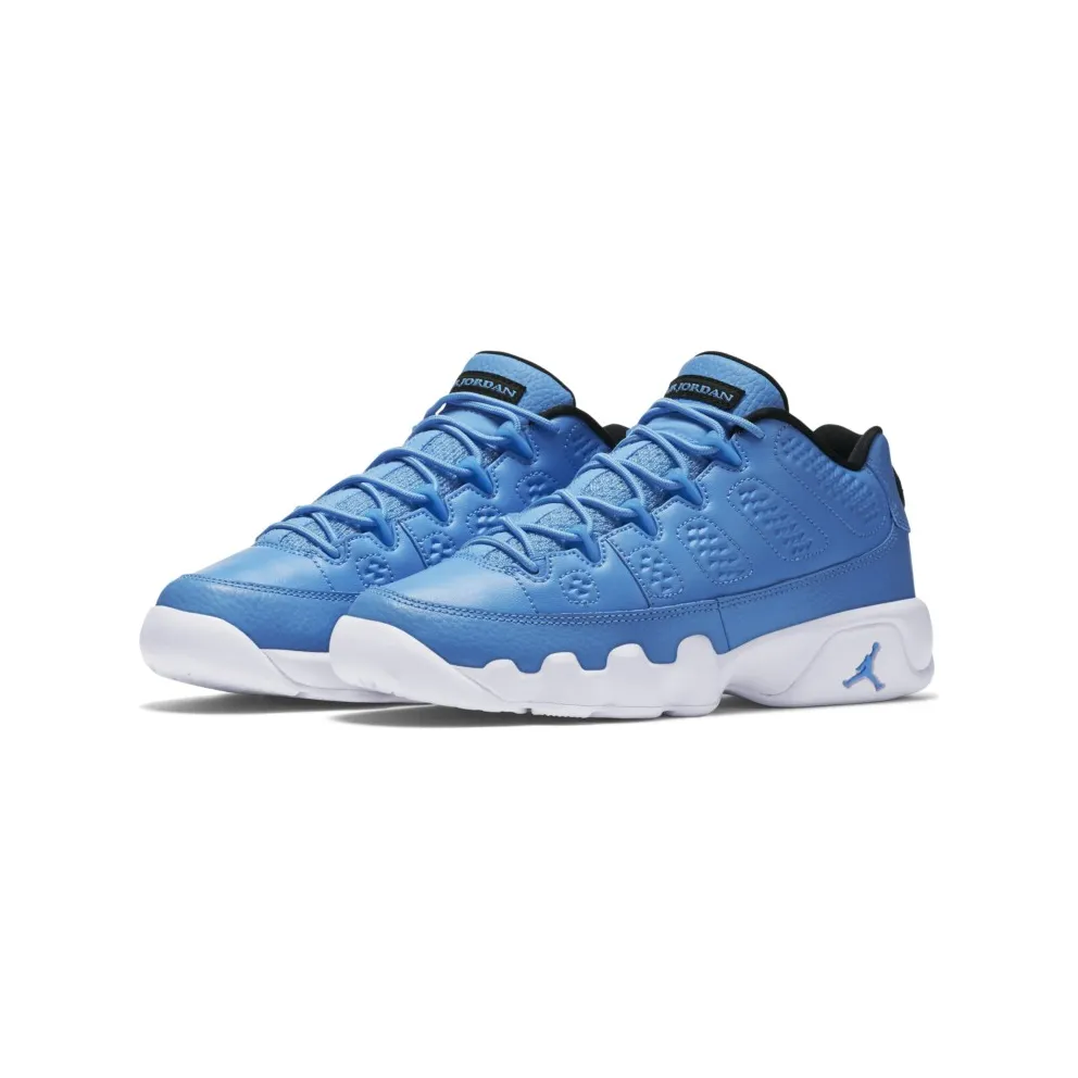 Jordan 9 Retro Low Pantone (GS) University Blue/White/Black (833447-401)