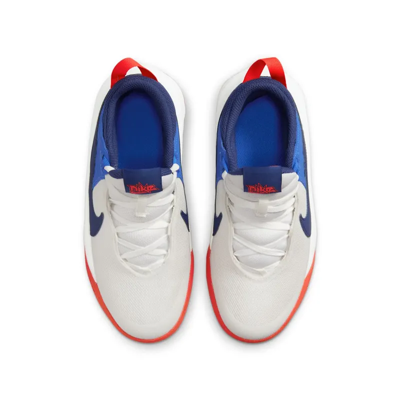 Nike Team Hustle D 10 Older Kids’ Basketball White (CW6735-103)