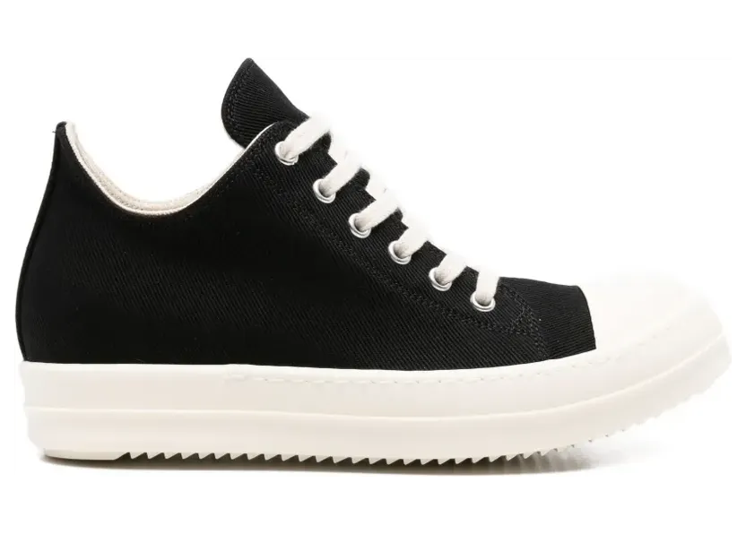 Rick Owens DRKSHDW Sneakers met bewerkte neus – Zwart (DS01F4802DO)