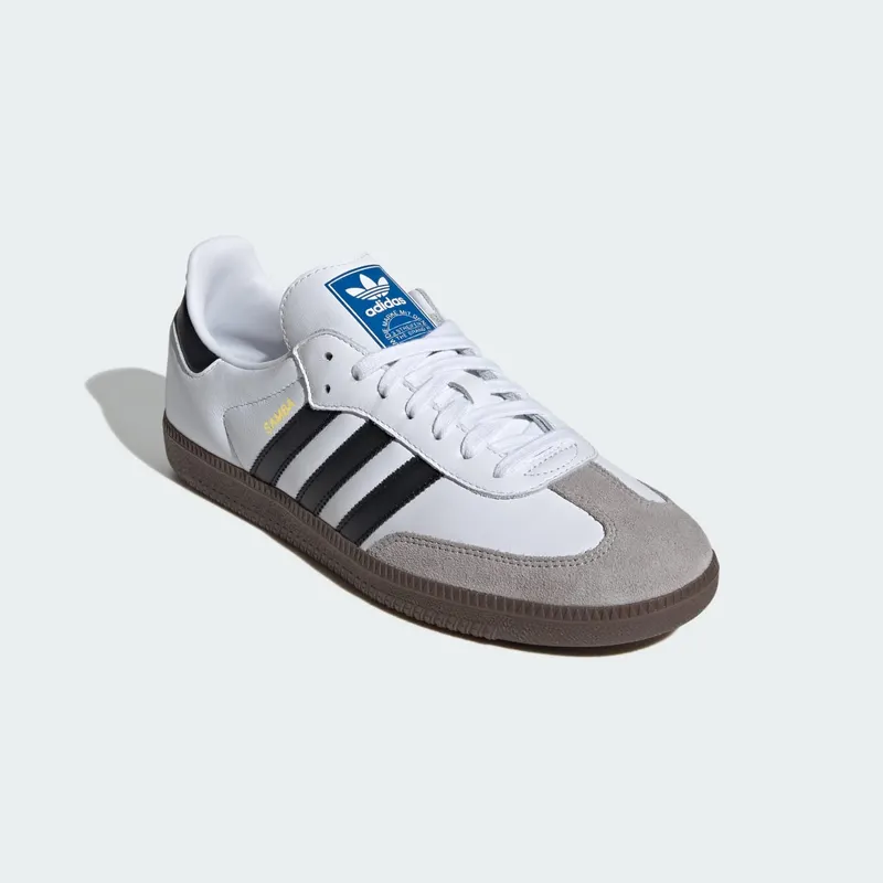 adidas Samba OG Cloud White Core Black Cloud White/Core Black/Clear Granite (BZ0057/B75806)