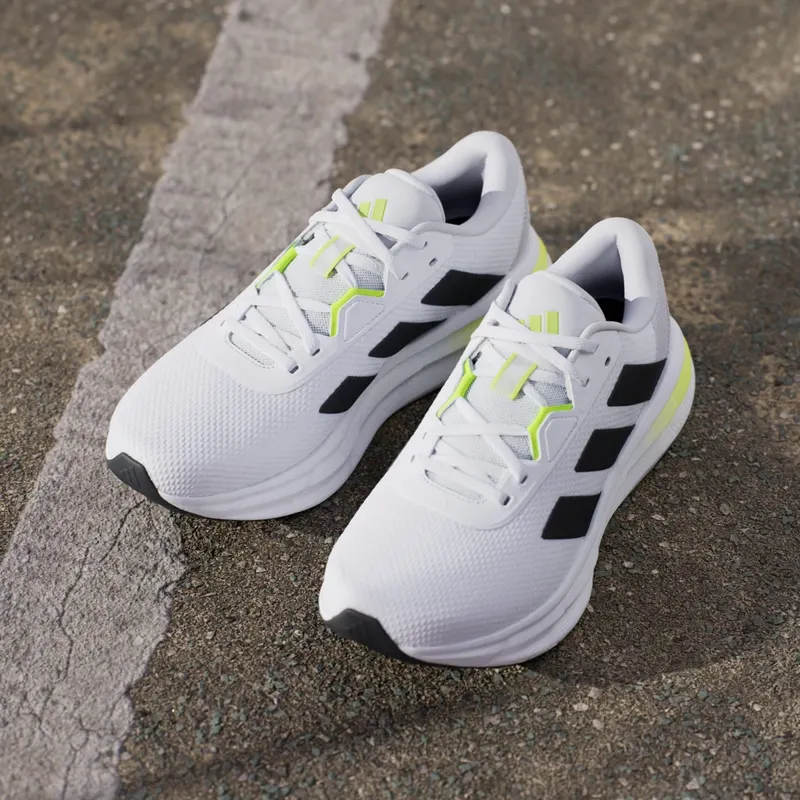 Adidas Galaxy 7 Running Shoes Cloud White / Core Black / Solar Slime (JP6600)