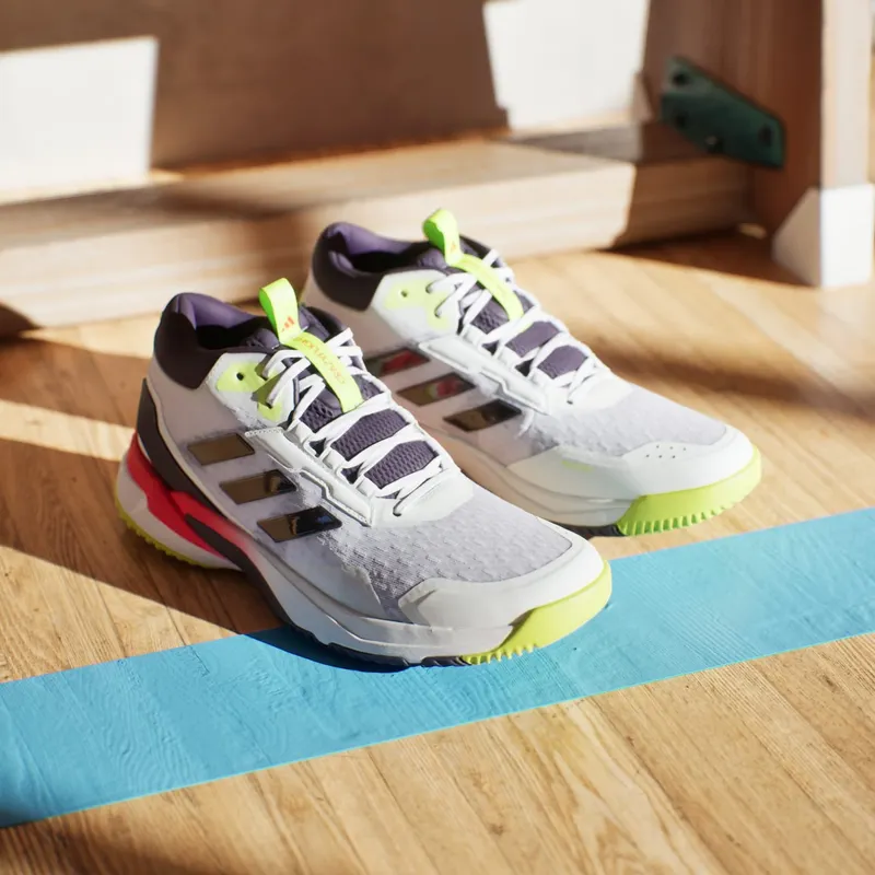 Adidas Crazyflight 6 Mid Indoor Cloud White / Aurora Met. / Semi Lucid Red (HP7037)