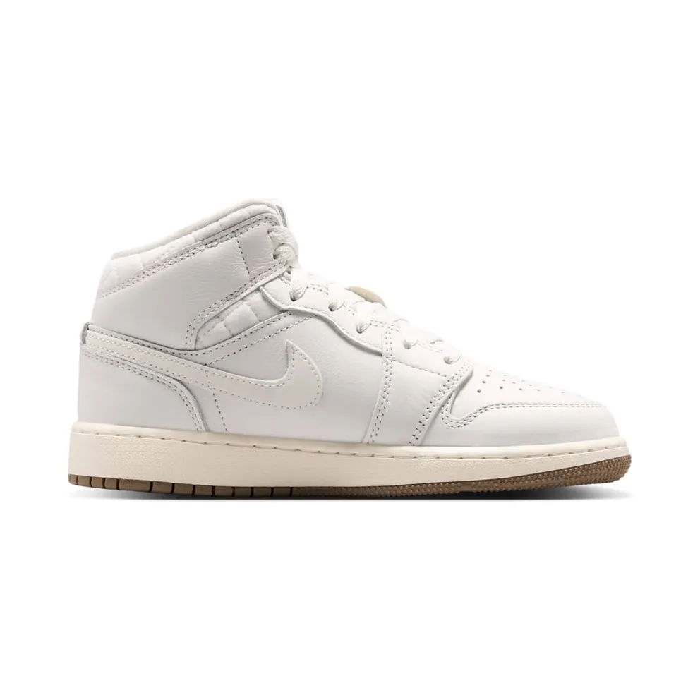 Nike Air Jordan 1 Mid SE “Phantom / Gum Dark Brown / Infrared 23 / Sail” (IO2063-001)