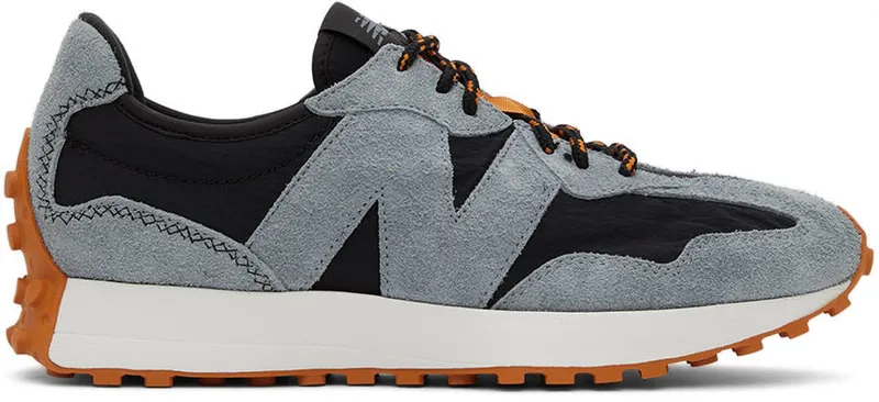 New Balance New Balance Unisex 327 Black/Grey (MS327RE1)
