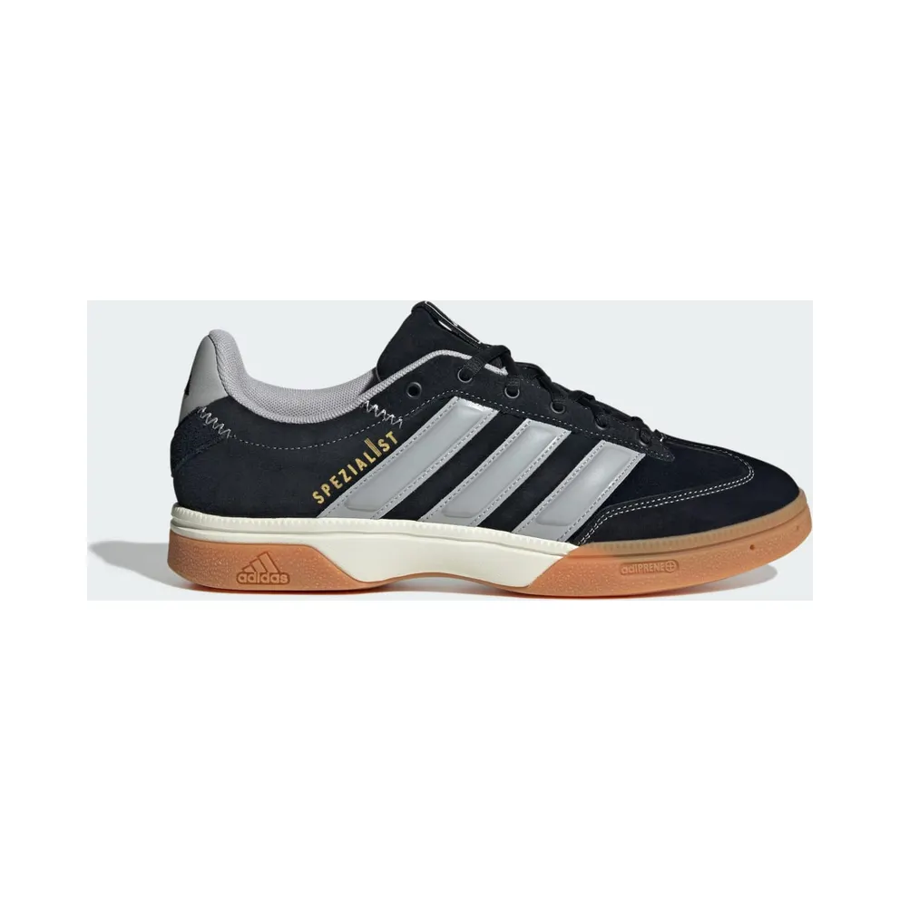 adidas Spezialist Indoor Core Black Grey Two Gold Metallic (JS1719)