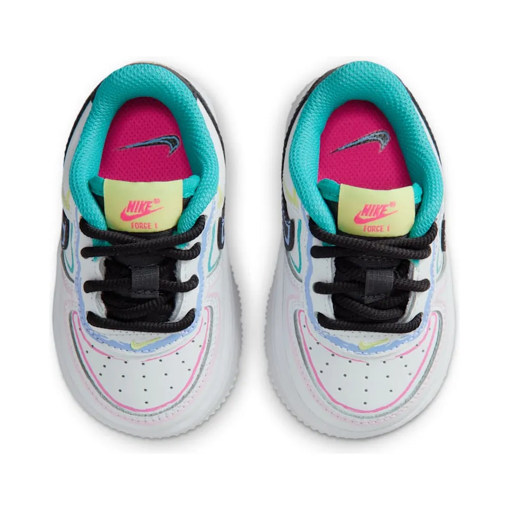 Nike Force 1 Low White Hyper Pink Dusty Cactus (IR1822-100)