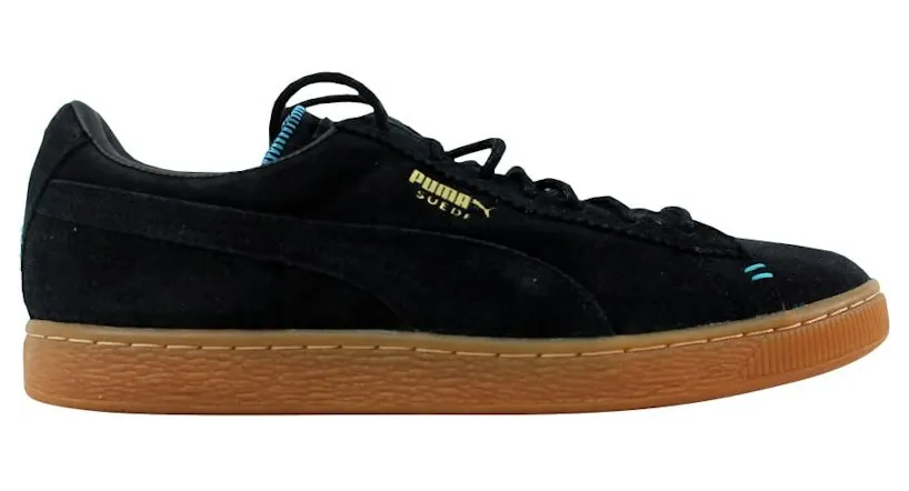 Puma Suede Classic Crafted Black/Bluebird (356172-03)