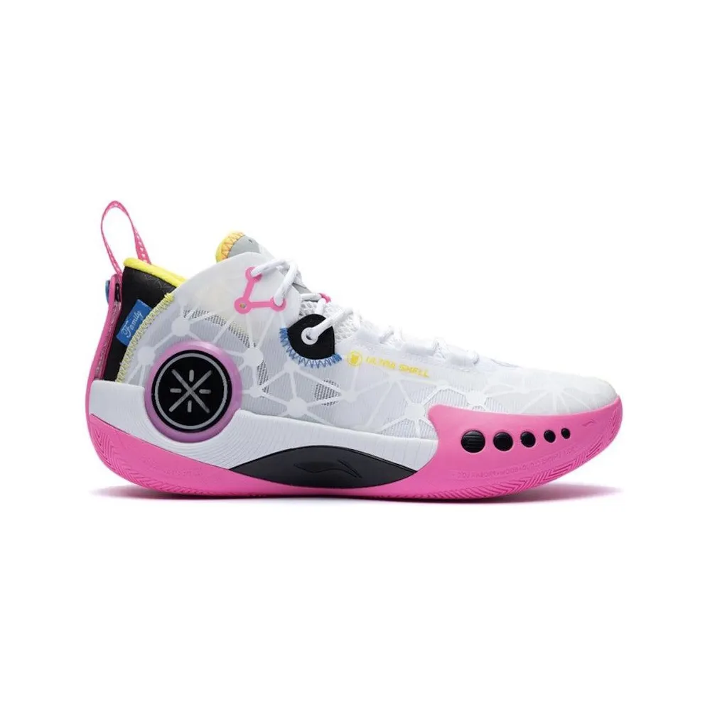 Li-Ning Wade Shadow 3 On Court White Pink (ABPR049-4)