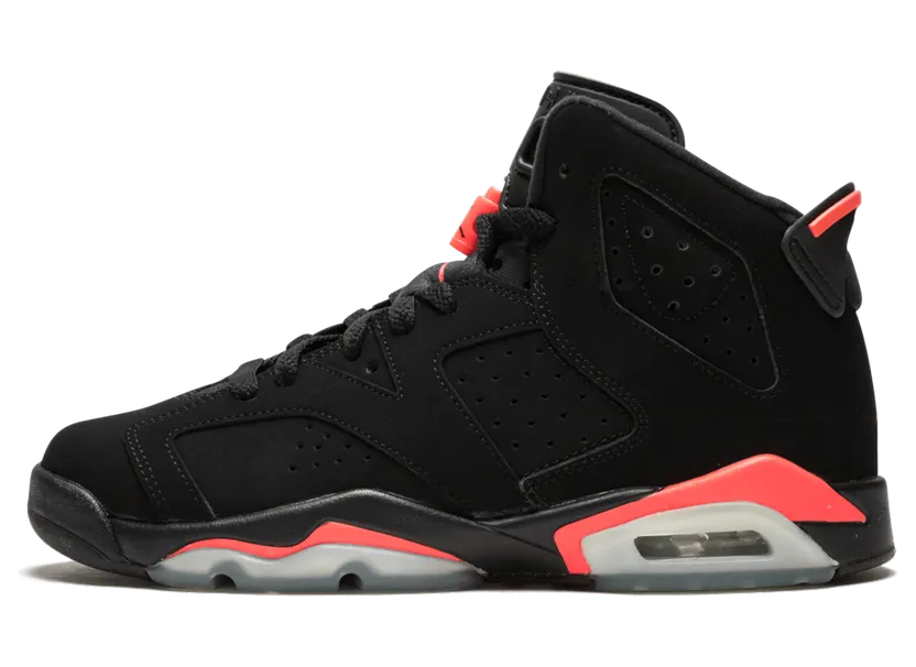 Air Jordan 6 Retro BG Black Infrared (384665-023)
