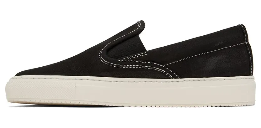 Common Projects Black Slip-On Sneakers (4151) (3)
