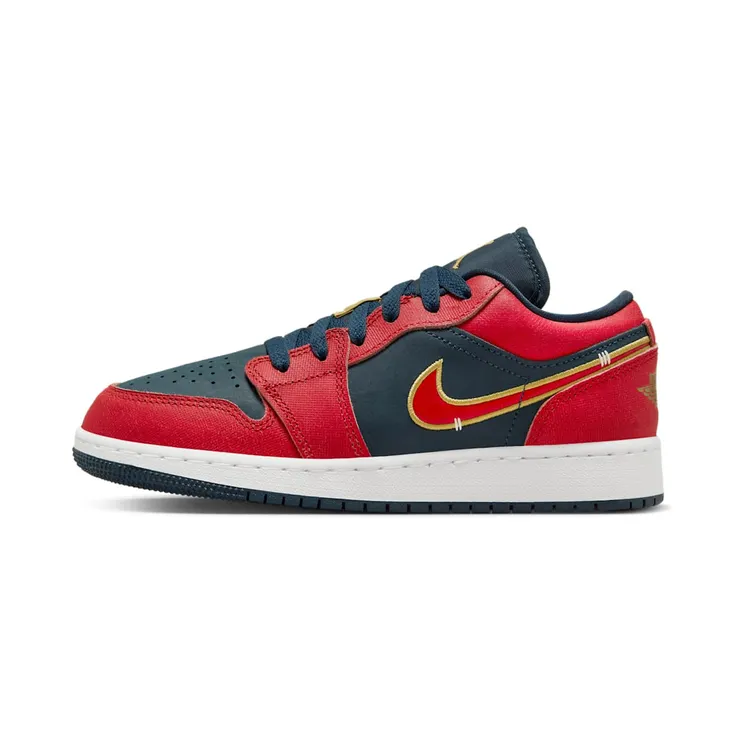 Jordan 1 Low GS Armory “Armoury Navy / Metallic Gold / Sport Red” (FQ7380-400)