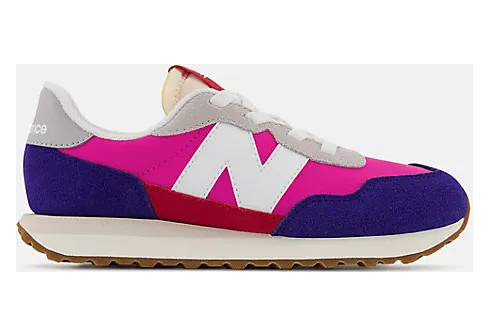 New Balance Kids Pink & Navy 237 Bungee Little Kids Sneakers (PH237EG)