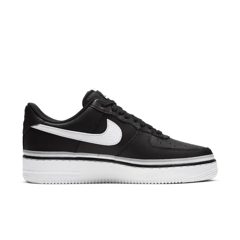 Nike Air Force 1 “07 LV8 Wolf Grey Black/Wolf Grey/White (CJ1377-001)