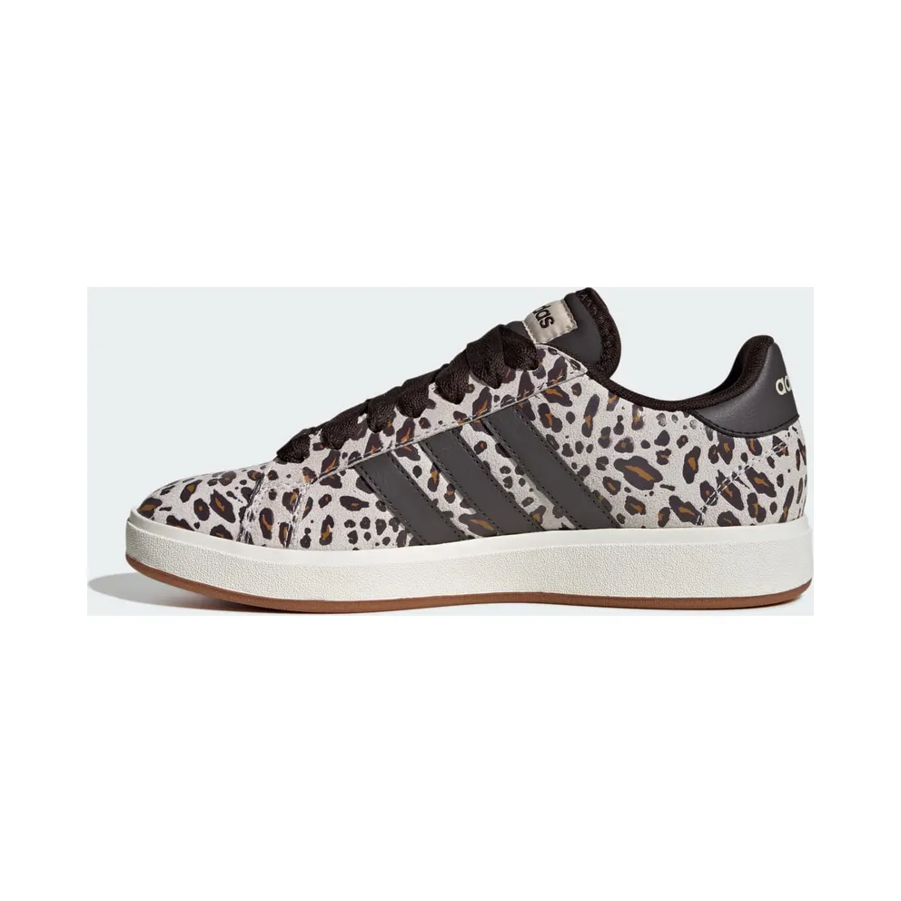 adidas Grand Court Base 00s “Crystal Linen / Aurora Coffee / Core White” (KI3331)