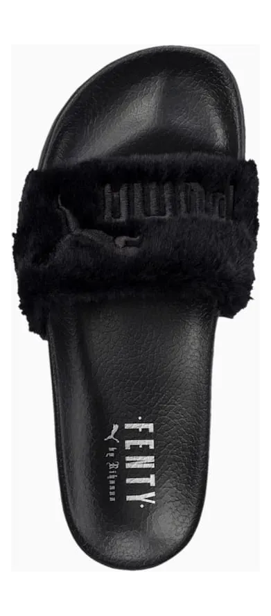 Puma Fur Slide Fur Slide Black (W)