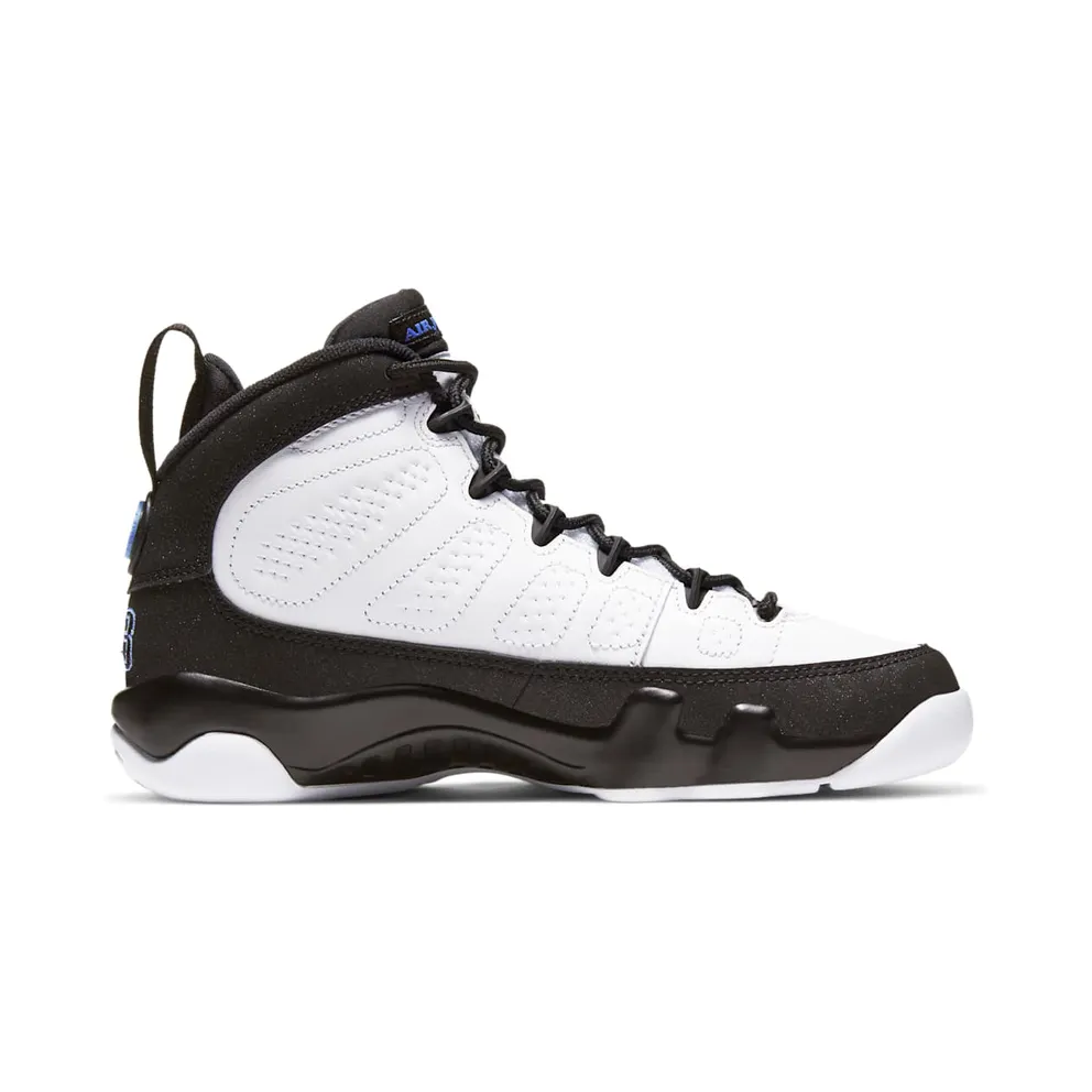Jordan 9 Retro University Blue (GS) White/University Blue-Black (302359-140)