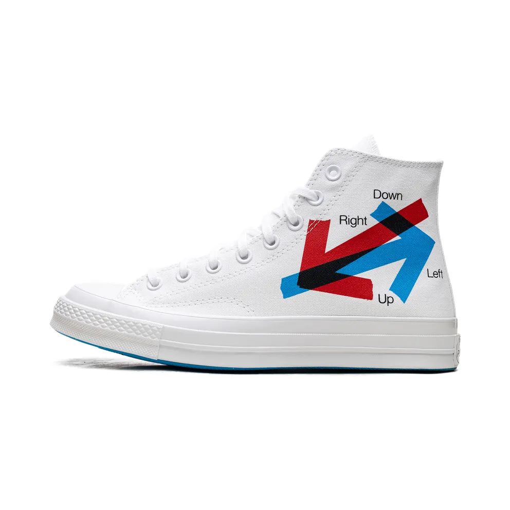Converse Converse x Patta x Experimental Jetset Chuck 70 White/fiery Red/diva Blue (A03173C)