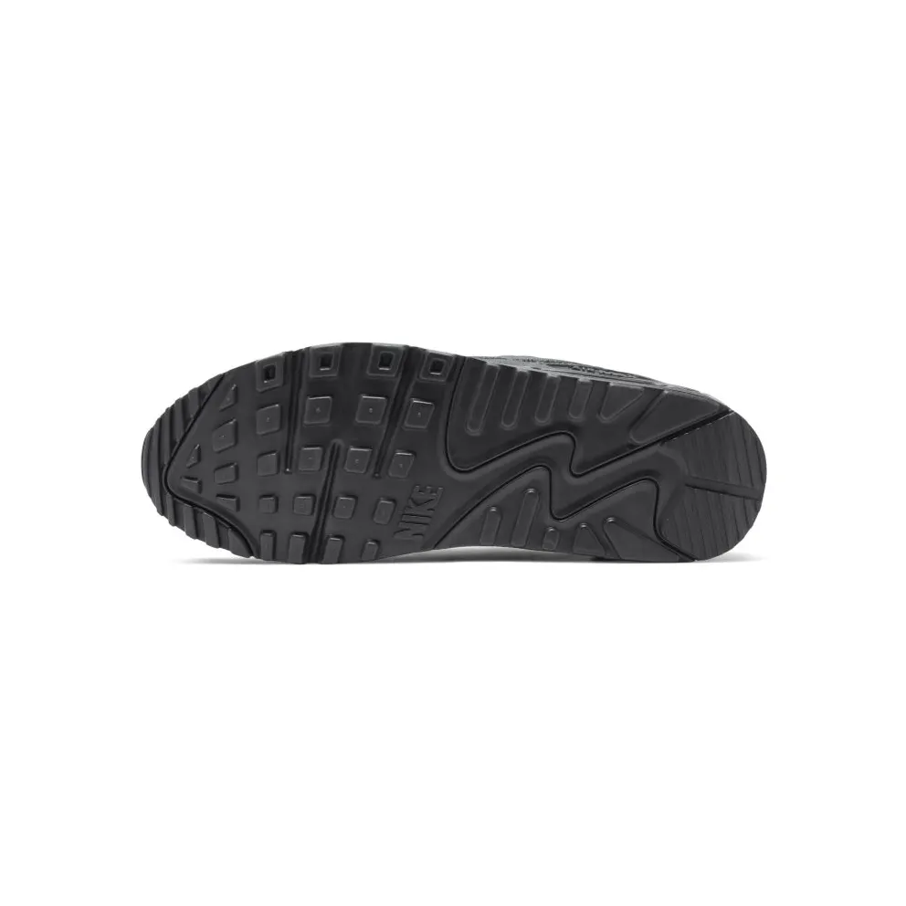 Nike Air Max 90 Grey Suede Anthracite/Black-Red (AJ1285-025)