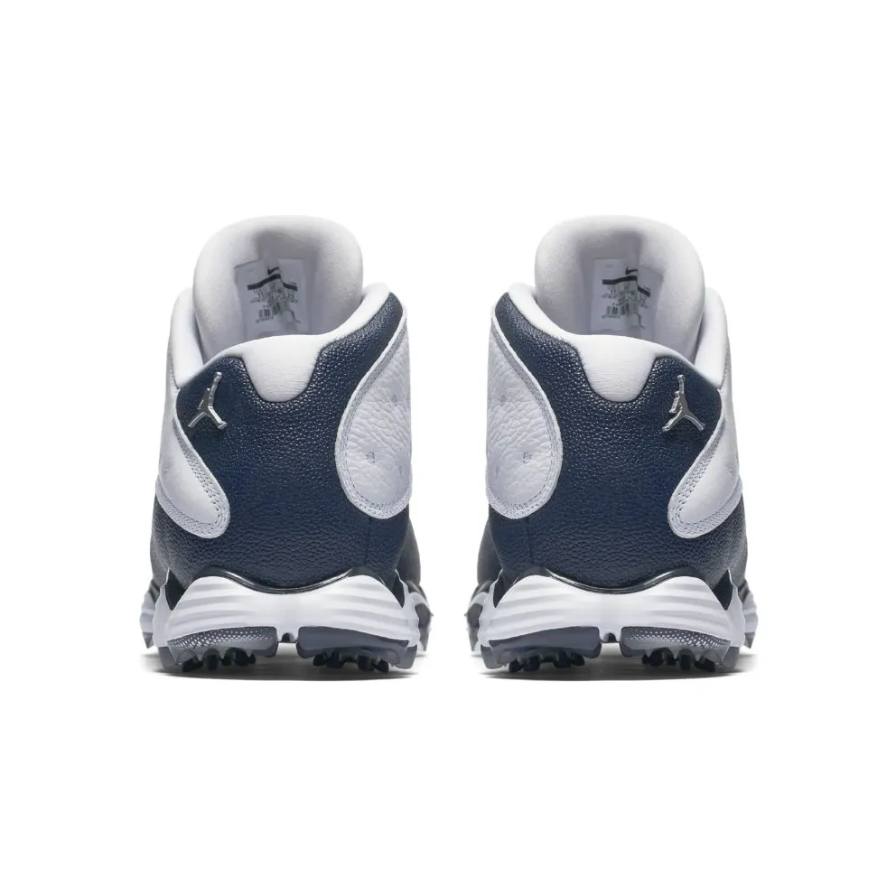 Jordan 13 Retro Golf White Navy Blue White/Navy Blue (917719-100)