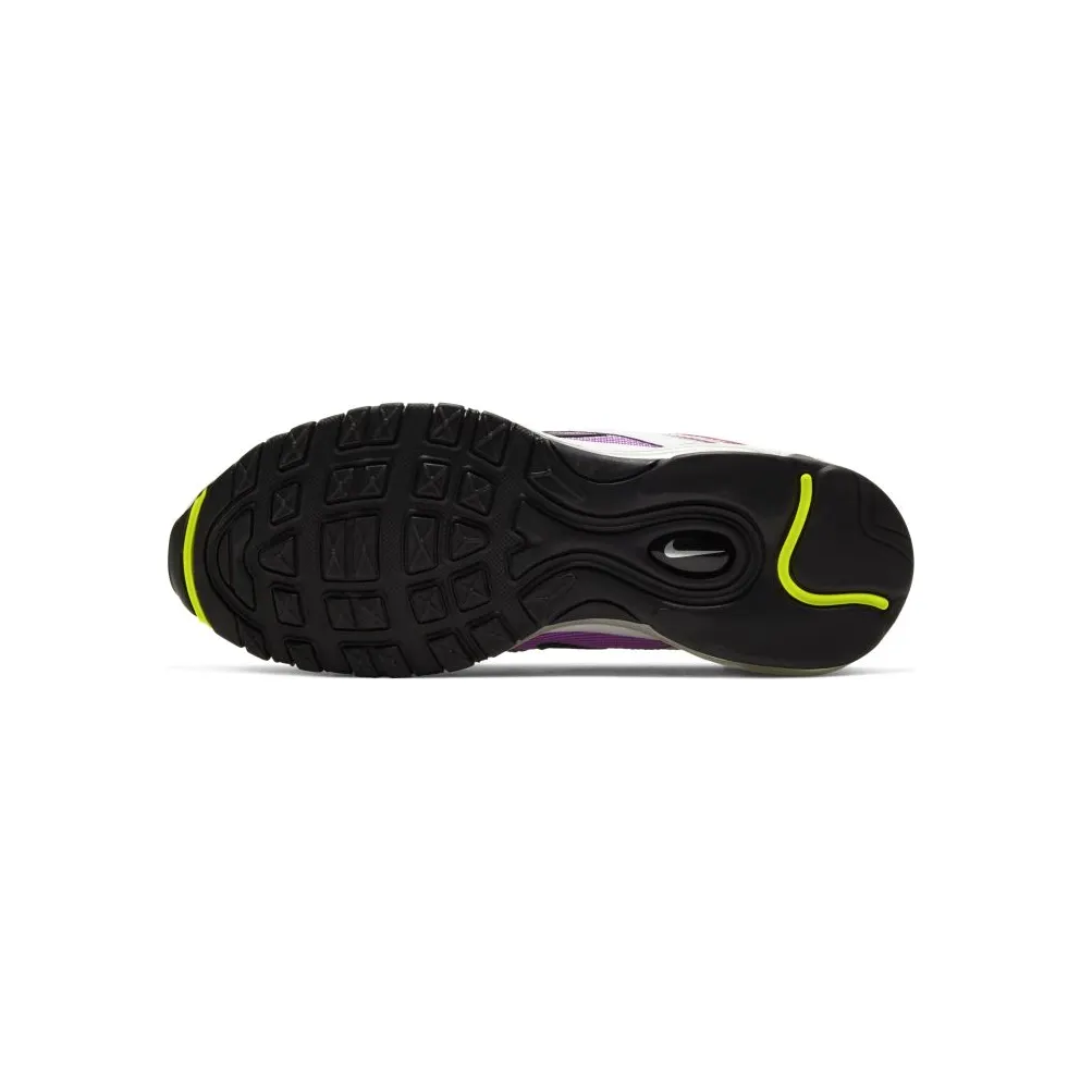 Nike Air Max 97 White Electro Green Fuchsia Glow (W) White/Lemon Venom-Electro Green-Fuchsia Glow (CW5591-100)