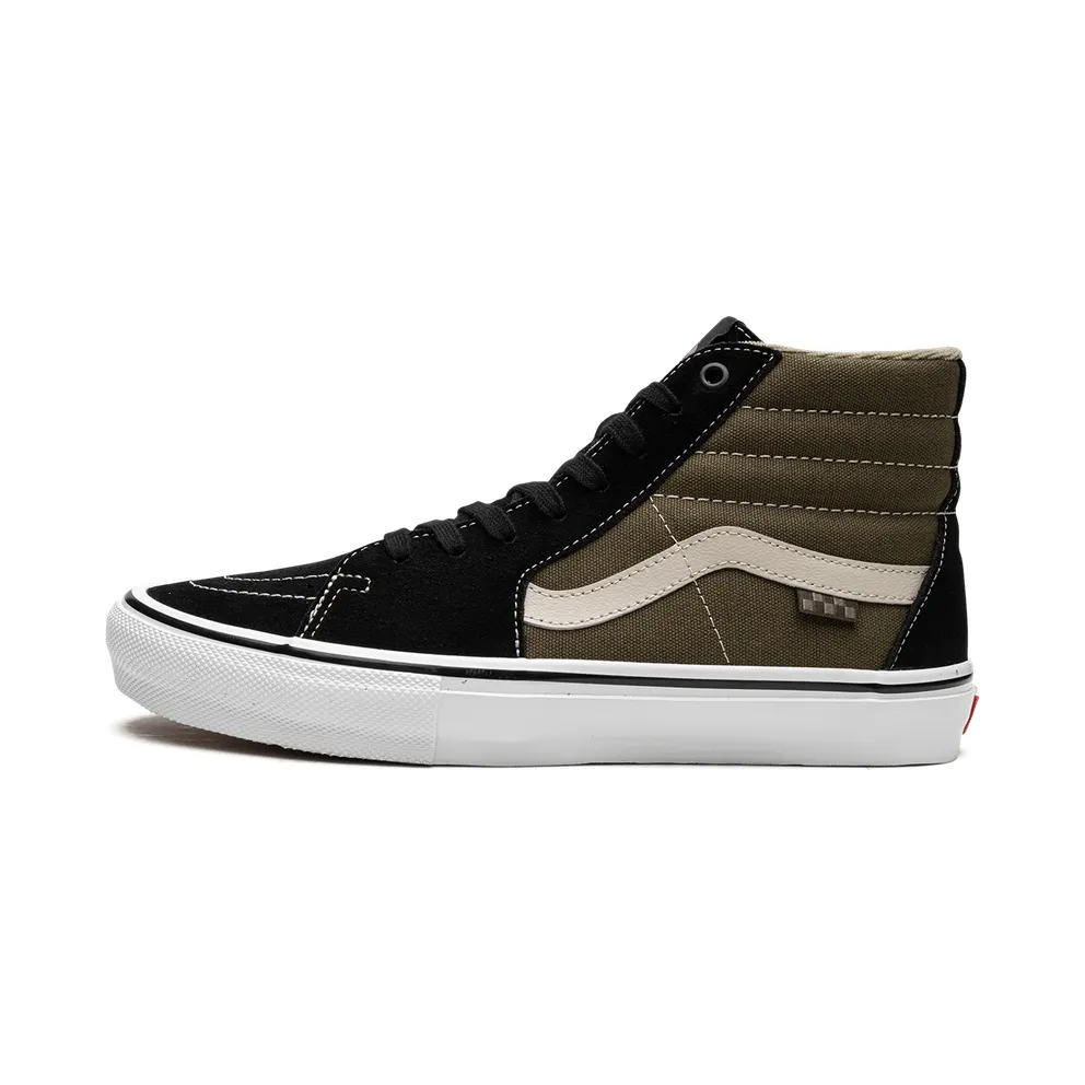 Vans Skate Sk8 Hi “Black/Olive” (VN0A5FCCBKO)