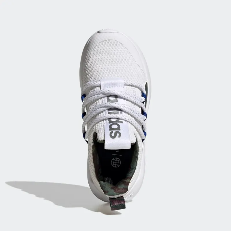 Adidas Lite Racer Adapt 5 Lifestyle Running Slip-On Lace Cloud White / Cloud White / Royal Blue (GW7156)