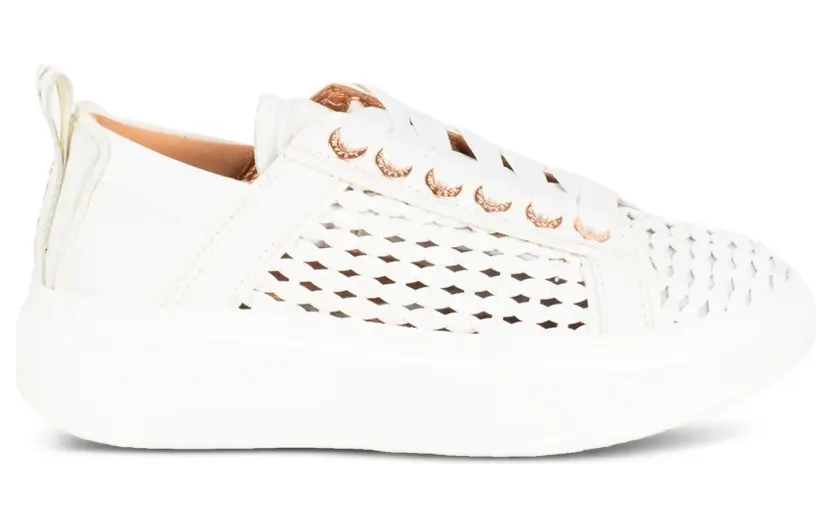 Alexander Smith Wembley Sneakers mit gewebtem Einsatz – Braun (ASBDWYW)